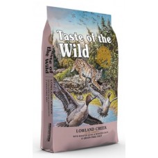 Taste of the Wild Lowland Creek Feline Formula сухий корм для котів з качкою та перепілкою 2 кг