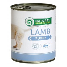 Nature's Protection Puppy Lamb вологий корм для цуценят з ягням 400 г*6шт.