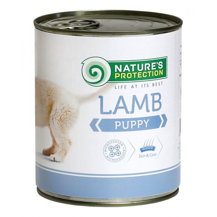 Nature's Protection Puppy Lamb вологий корм для цуценят з ягням 400 г*6шт.