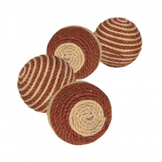 Trixie іграшка для котів М'ячик сизалевий смугастий 4,5 см