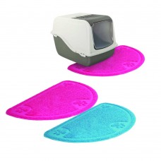 Croci Matty килимок під котячий туалет (синій/рожевий)