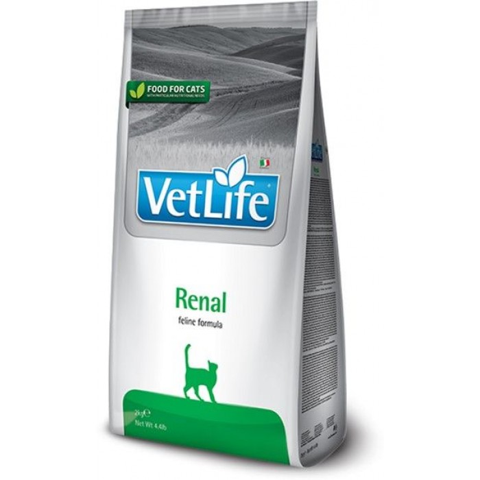 Farmina Vet Life Renal сухий корм для котів при захворюваннях нирок 2 кг