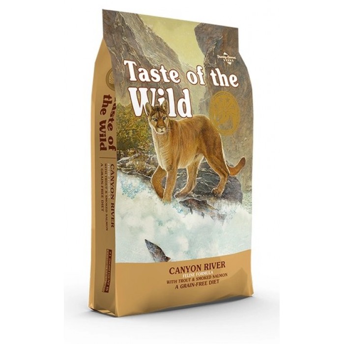 Taste of the Wild Canyon River Feline Formula сухий корм для котів з фореллю та лососем 6,6 кг
