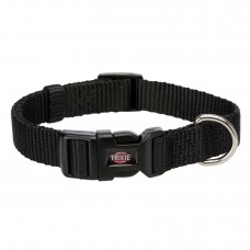 Trixie Premium нашийник для собак міні порід (чорний) S 25–40см/15 мм