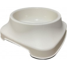 Irak Plast пластикова миска для собак (біла) 2 л