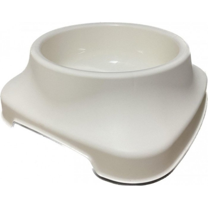 Irak Plast пластикова миска для собак (біла) 2 л