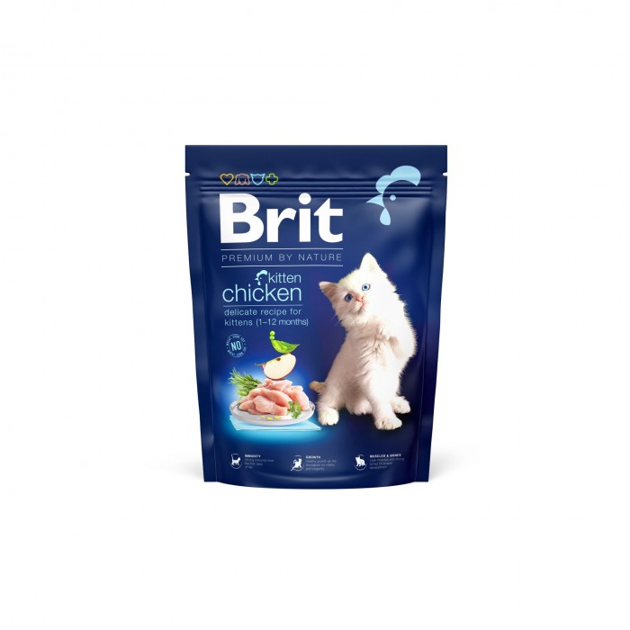 Brit Premium by Nature Cat Kitten (для кошенят з куркою)