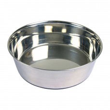 Trixie металева миска для собак на гумовій основі 2,5 л/24 см