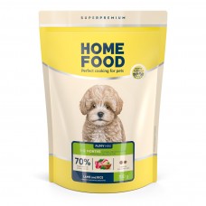 Home Food Puppy Mini сухий корм для цуценят малих порід 1-12 місяців​  "Ягнятина з рисом" 0,7 кг