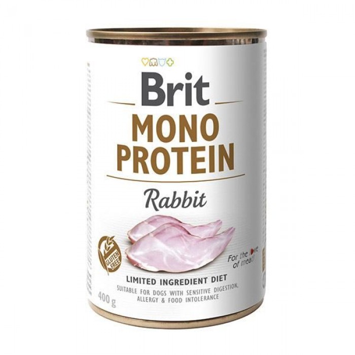 Brit Mono Protein Dog з кроликом 400 g