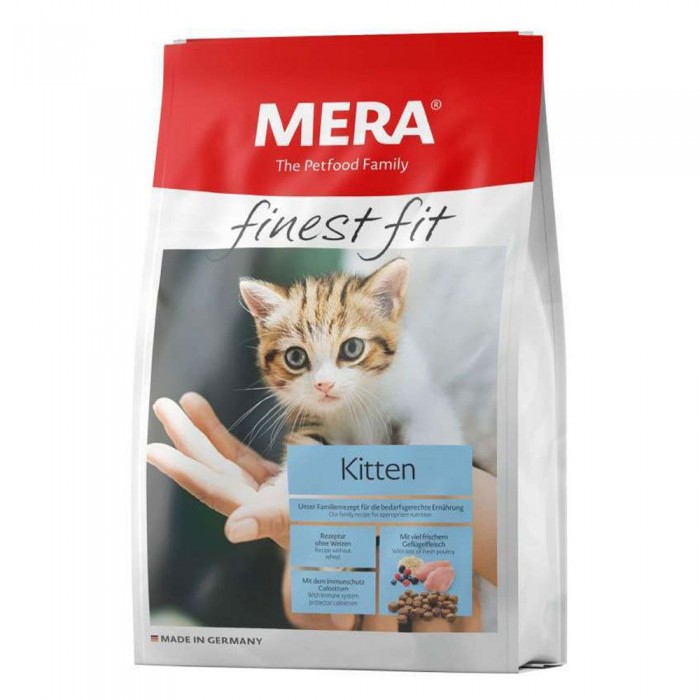 Mera finest fit Kitten сухий корм для кошенят з птицею та ягодами 10 кг