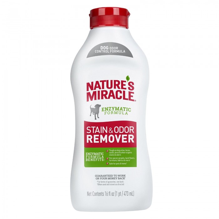 Nature's Miracle "Stain & Odor Remover" засіб для видалення плям та неприємних запахів від собак 473 мл