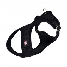 Trixie Soft м'яка шлея для собак міні та середніх порід (чорна) S-M 35-60см/20мм