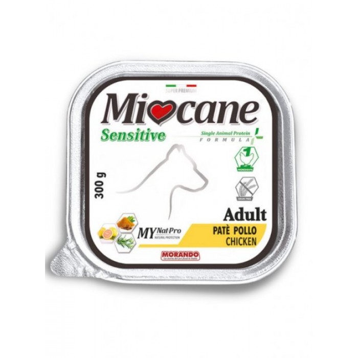 Morando Miocane Sensitive Monoprotein вологий корм для собак з куркою 300 г