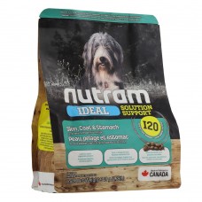 Nutram Ideal Solution Support Sensitive Skin Coat & Stomach Dog з ягням та коричневим рисом 0,34 кг
