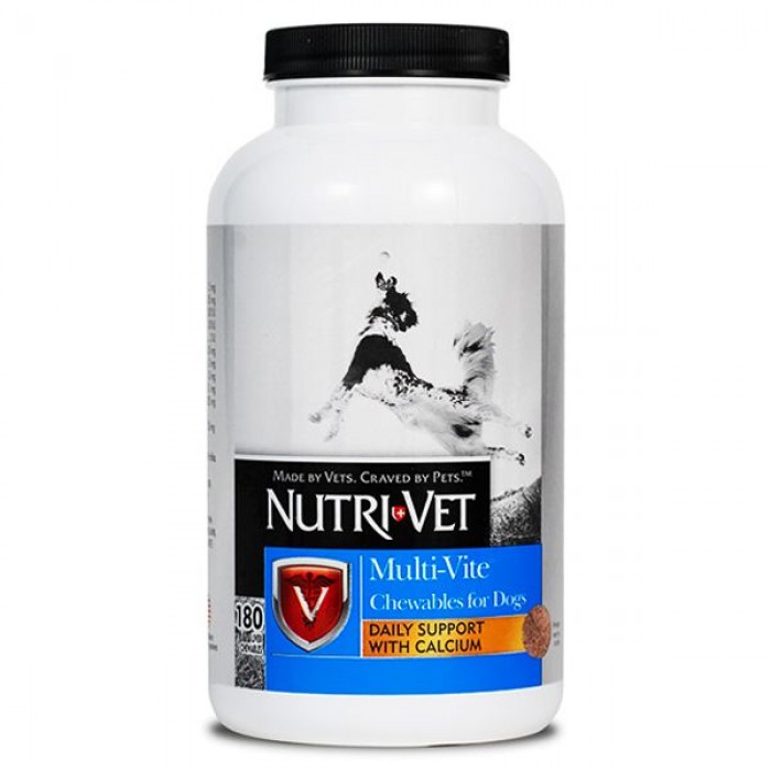 Nutri-Vet Multi-Vit мультивітамінний комплекс для собак 180 табл.