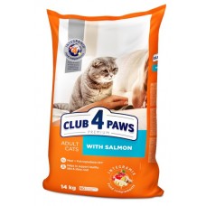 Club 4 Paws Premium Adult Cat Salmon сухий корм для котів з лососем 14 кг