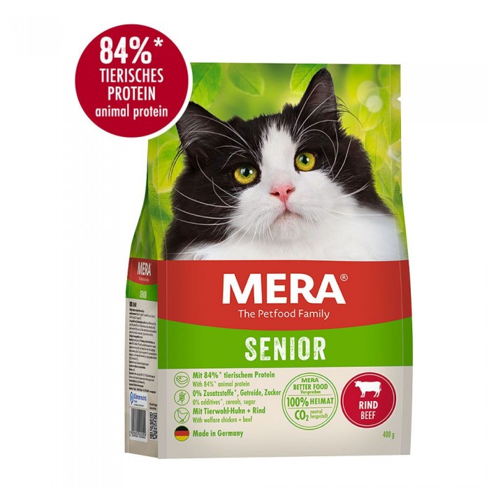 Mera Cats Senior Beef (Rind) для котів похилого віку з яловичиною 0,4 кг