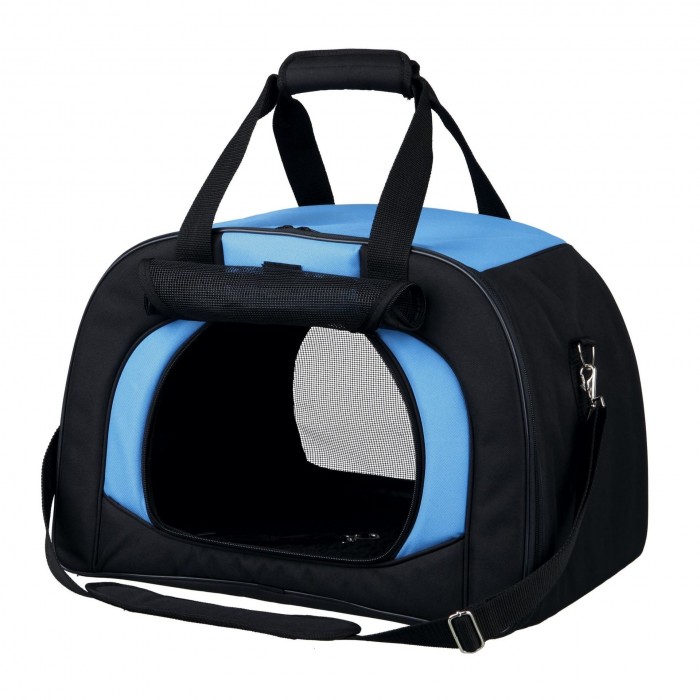 Trixie Kilian сумка-переноска для котів та собак  голуба/чорна 31х32х48 см