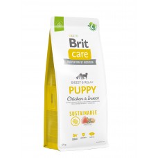Brit Care Dog Sustainable Puppy корм для цуценят з куркою та комахами 12 кг
