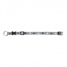 Trixie Silver Reflect нашийник для собак великих та гігантських порід світловідбиваючий (сірий) L-XL 40-65см/25мм