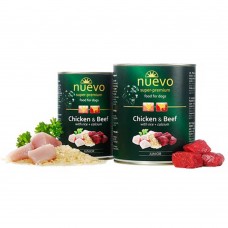 NUEVO JUNIOR Chicken & Beef вологий корм для цуценят 400 г