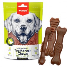 Wanpy Toothbrush Chews Beef ласощі для собак з яловичиною 100 г