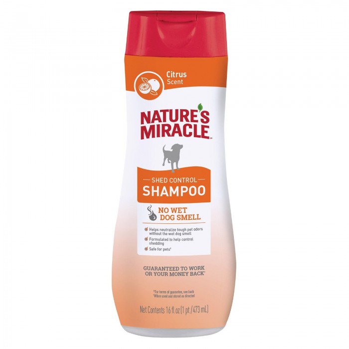 Nature`s Miracle "Shed Control Shampoo" шампунь для собак проти линяння з цитрусовим ароматом 473 мл