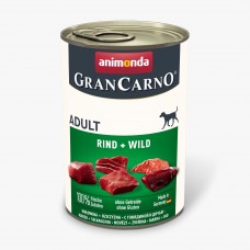 Animonda GranCarno Adult Beef + Game вологий корм з яловичиною та дичиною для собак 400 г