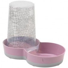 MODERNA TASTY WILDLIFE Автогодівниця/Автопоїлка для собак (рожева) 3,75 л 