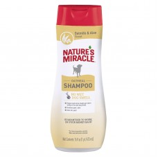 Nature`s Miracle "Oatmeal & Aloe Shampoo" шампунь для собак з вівсяним молочком 473 мл