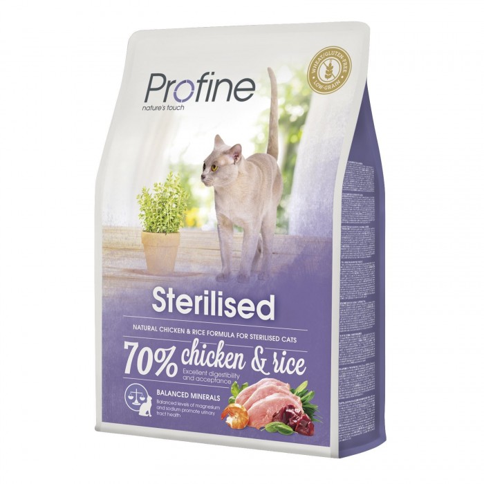 Profine Cat Sterilised курка та рис для кастрованих 2 kg
