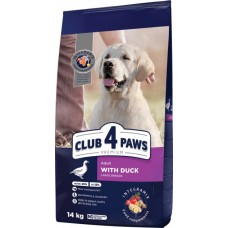 Club 4 Paws Premium Adult Large Breeds Duck сухий корм для собак великих порід з качкою 14 кг