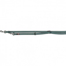 Trixie Fusion повідець-перестьожка для собак великих та гігантських порід (графіт/синій) L–XL 2м/25мм