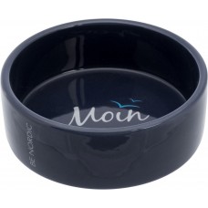 Trixie BE NORDIC керамічна миска для котів і собак темно-синя 0,3 л/12 см