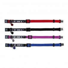 Trixie My Home нейлоновий нашийник для котів з дзвіночком 4-х кольорів