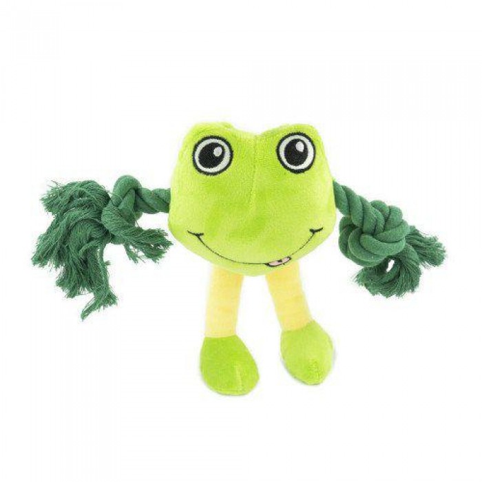 AnimAll GrizZzly м'яка іграшка для собак "Жабеня" (зелена)