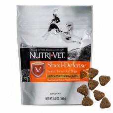 Nutri-Vet Shed-Defense Soft Chews вітамінний комплекс для шкіри і шерсті собак 60 табл.