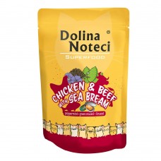 Dolina Noteci Superfood з куркою, яловичиною і дорадо для котів 85 г