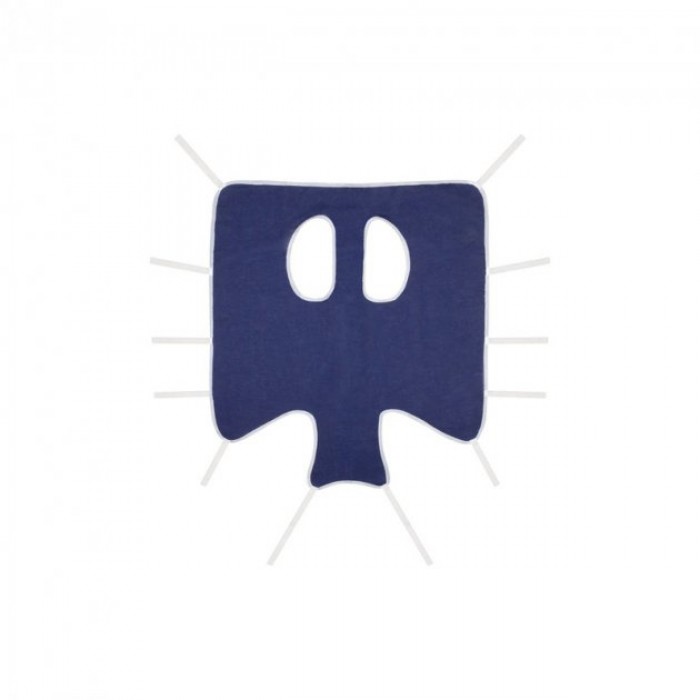 Collar Teremok №3 післяопераційна попона для собак (синя) 