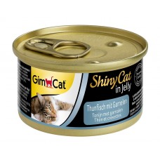GimCat Shiny Cat тунець і креветки 70g