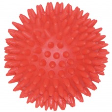 Croci іграшка для собак "М'яч-їжачок" з пищалкою (червоний) 8 см