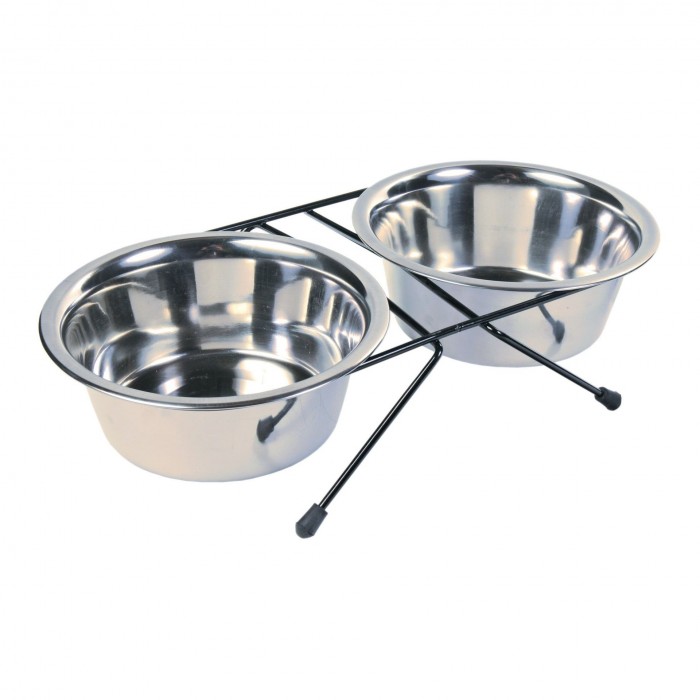 Trixie Eat on Feet стійка з 2 мисками для собак 2 шт. 0,75 л/15 см