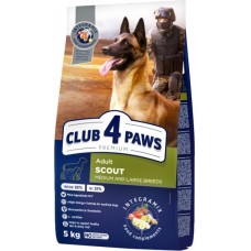Club 4 Paws Premium Adult Scout Large & Medium сухий корм для собак великих і середніх порід 5 кг