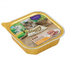Stuzzy Cat Sterilized паштет для стерилізованих котів з куркою 100 г