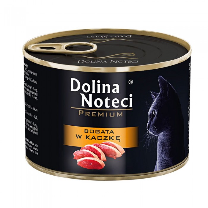 Dolina Noteci Premium вологий корм з качкою для котів 185 г