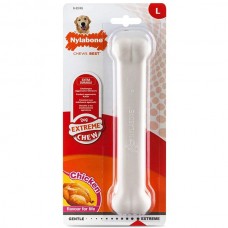 Nylabone Extreme Chew Bone іграшка кістка для собак великих порід з ароматом курки 19,7см