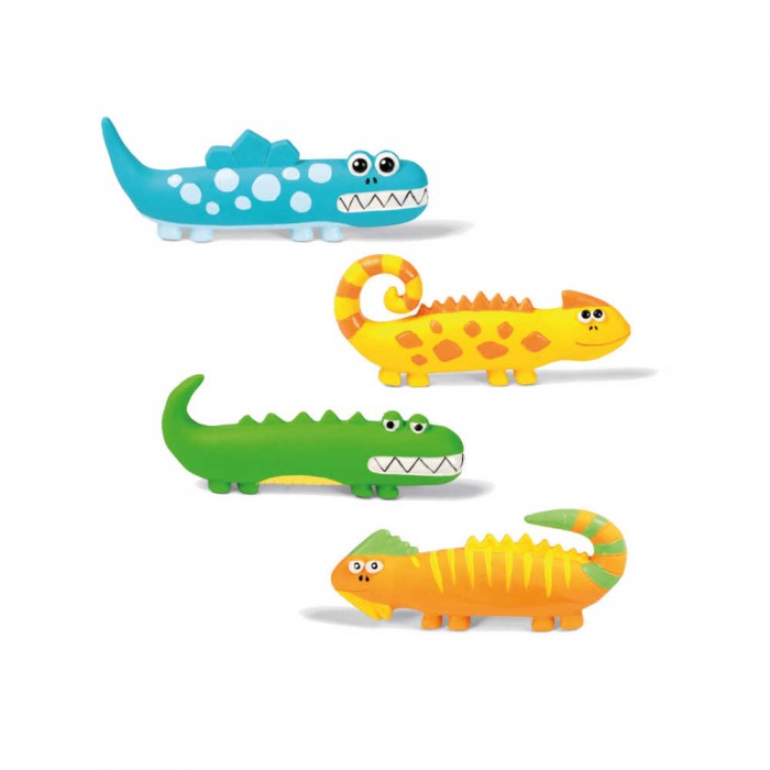 Croci Сoco іграшка для собак "Крокодил" з пищалкою 10-15 см