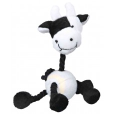 Trixie іграшка для собак мотузкова з тенісним м'ячем 16 см