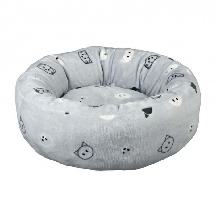 Trixie Mimi м'який лежак для котів "з мордочками" 50 см